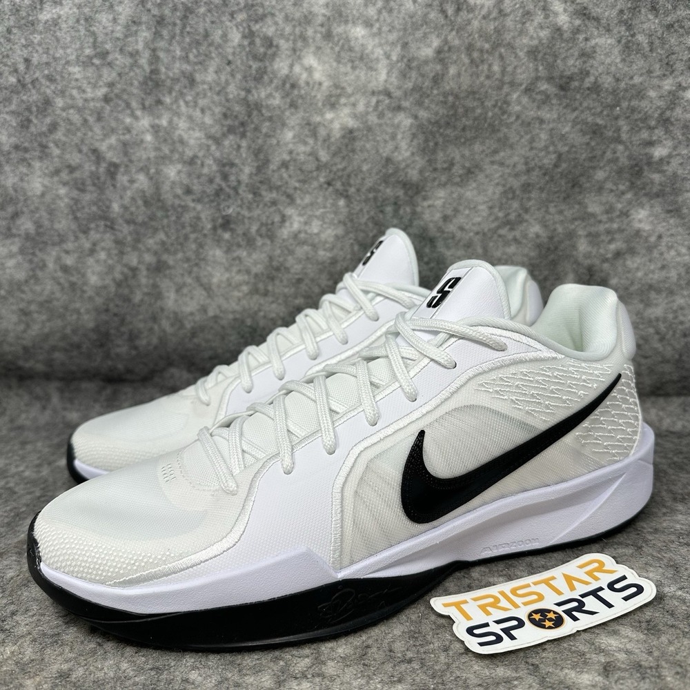 Nike Sabrina 2 TB Basketball Shoes Womens Sz 11 Mens Sz 9.5 White HF3234-100